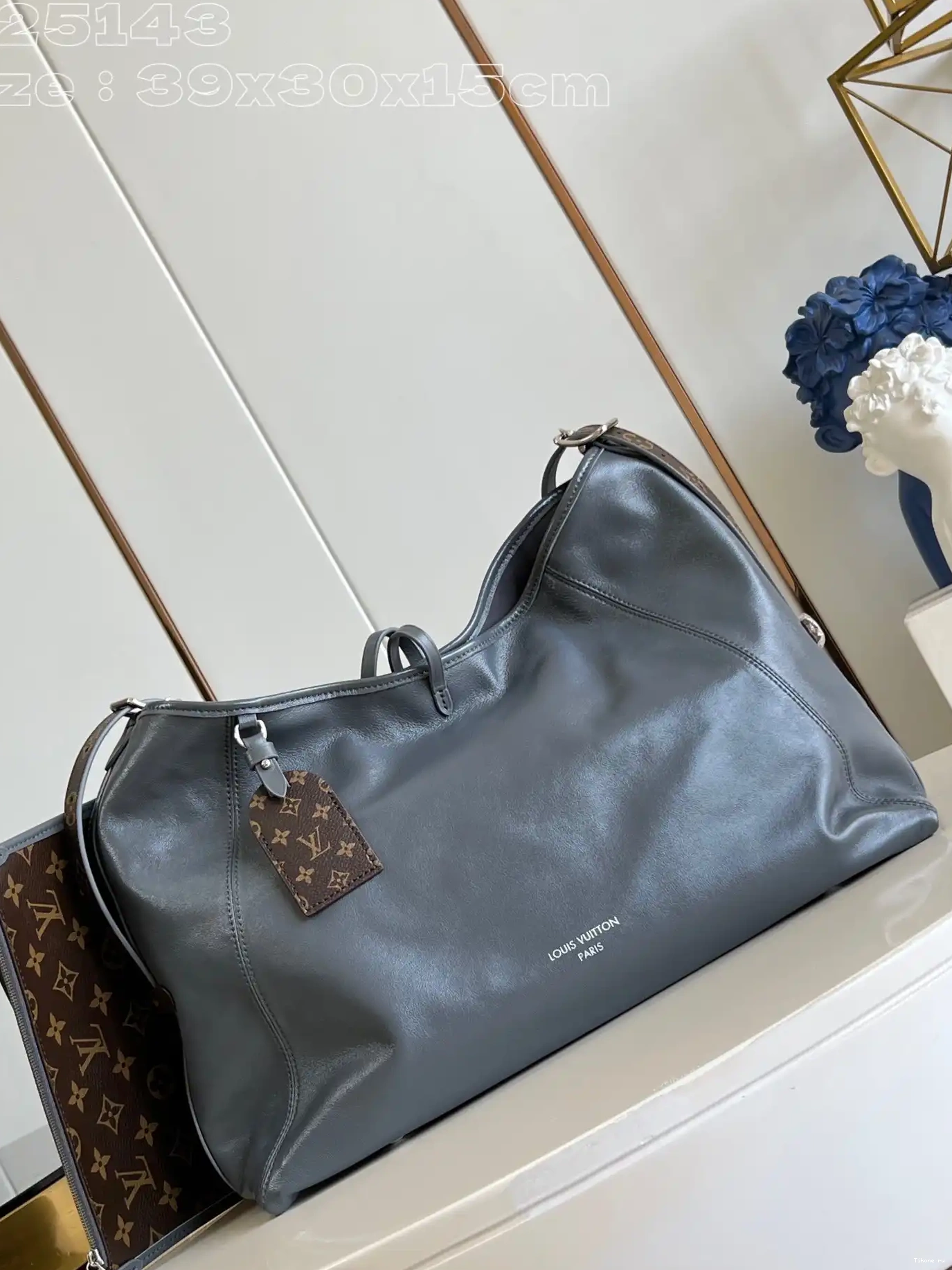 30 VUITTON 15cm x LOUIS CarryAll MM- x 39 0511